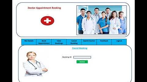 Doctor Appointment Booking Project in ASP.NET CORE