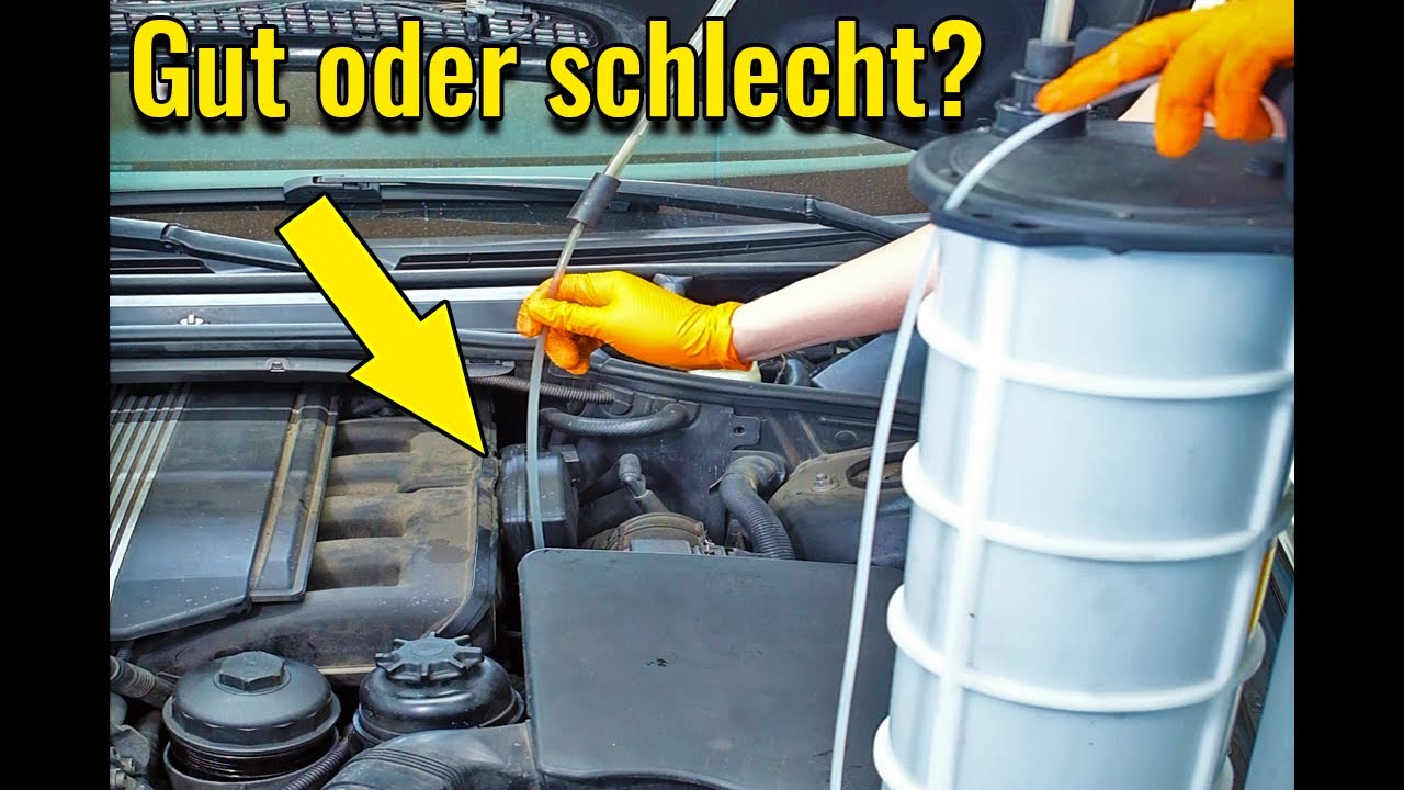 Motoröl Absaugen ✓ ULTIMATIVE ANLEITUNG: Wie Öl Abpumpen & mit Pumpe  Ablassen? 👉 Zu viel über Max??? 