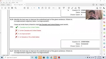 Part-2 AMU RCA SSC CGL TIER-2 Previous Year English Paper Discussion