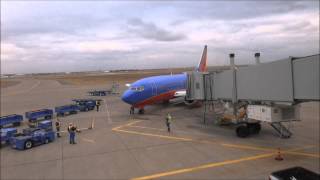 Airplane Trip from Lubbock, TX to El Paso, TX on Southwest Airlines December 2014