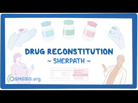 Drug reconstitution: Nursing pharmacology