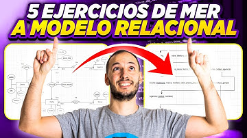 5 Ejercicios de modelo entidad relacion a modelo relacional
