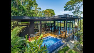 Modern Elegance 3 bedroom Home in Costa Rica's Rainforest with Ocean View on 2.5 Acres