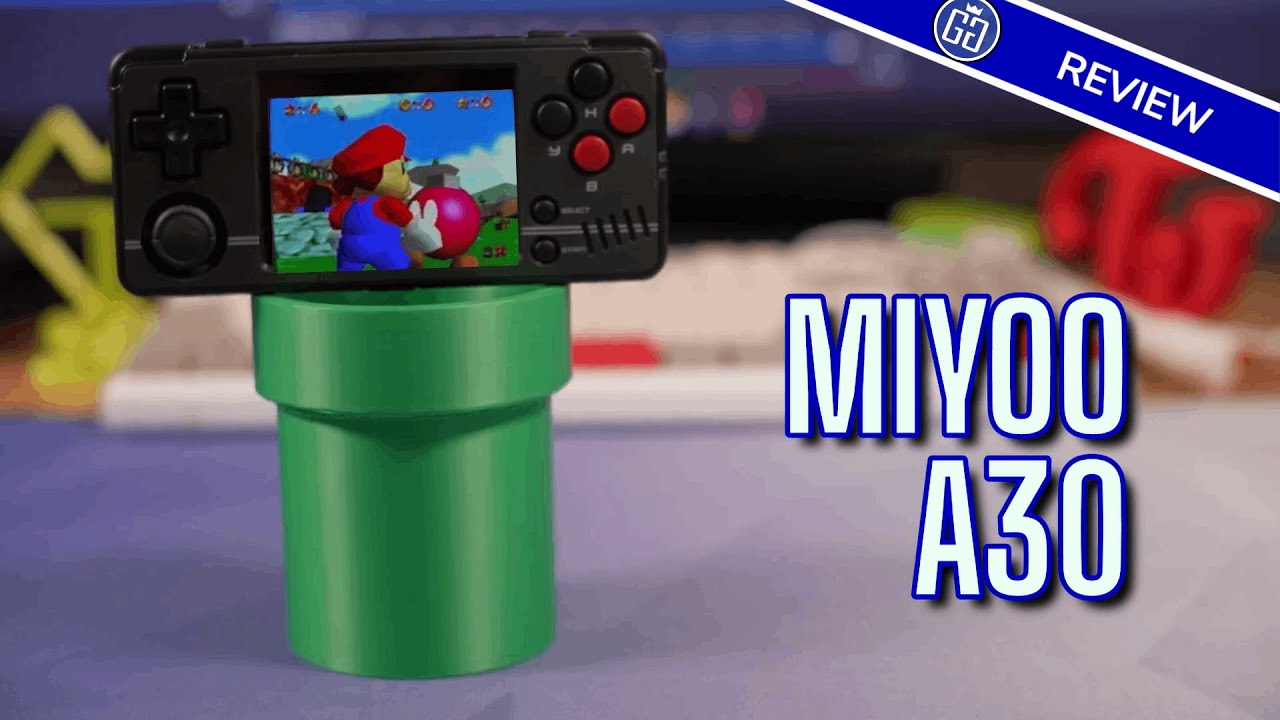 The smallest handheld I've ever used: Miyoo A30 Review - YouTube