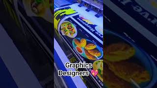 Graphics Designers printing!!#banner #coreldraw #photoshop 💖🎉