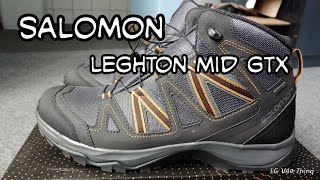 Salomon Leighton Mid GTX, tip na zimní obuv za pár korun - YouTube