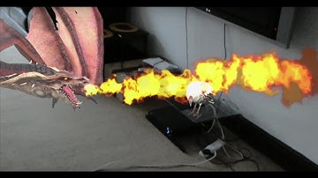 Microsoft HoloLens holographic Happy Thanksgiving greeting via Paint 3D & Actiongram