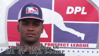 Adrian Hernandez OF / 2017 DPL profile