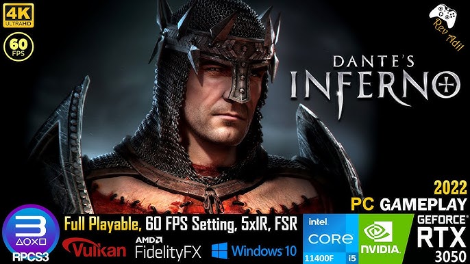 PS5) DANTE'S INFERNO - ULTRA Graphics Gameplay [4K 60FPS HDR] 