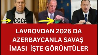 Lavrovdan 2026 Da Azerbaycanla Savaş İmasi İşe O Şok Görünmtü Son Daki̇ka