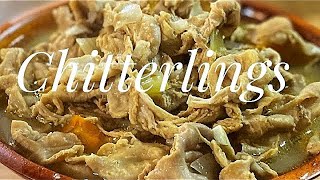 How to CLEAN and COOK CHITTERLINGS |Chitlins | Holiday Recipe | Sunday Dinner #food