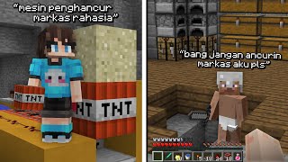 Aku Berhasil Menerobos Markas Rahasia Bocil Ini di Minecraft ..