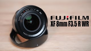 未使用 FUJIFILM XF 8mm F3.5R WR 箱少しダメージあり（As Wide As You  