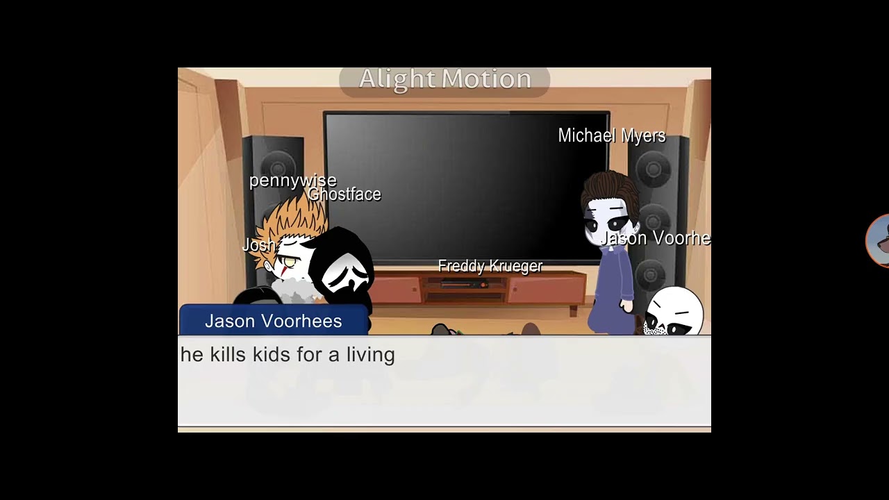 Slashers react to pennywise