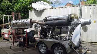 Packard Merlin 68A Testing With Reprofiled Blades
