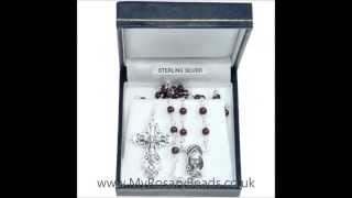 New Silver Rosaries