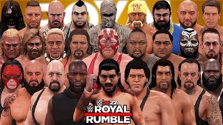 50 Giants Royal Rumble Match! - WWE 2K22 screenshot 3