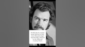 Thumbnail of On this day in country music history in 1982 Gene Watson hit the charts #countrymusic #80smusic
