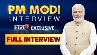 Catch PM Modi Exclusive Interview With News18 Amid Lok Sabha Elections | N18V #PMModiToNews18