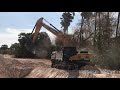 SANY SY215C Excavator And Dump Truck At Work