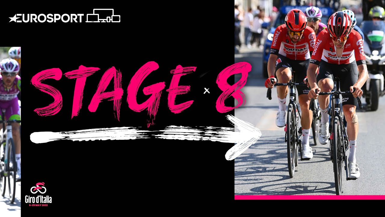 Sensational victory in Naples! 2022 Giro dItalia - Stage 8 Highlights Eurosport