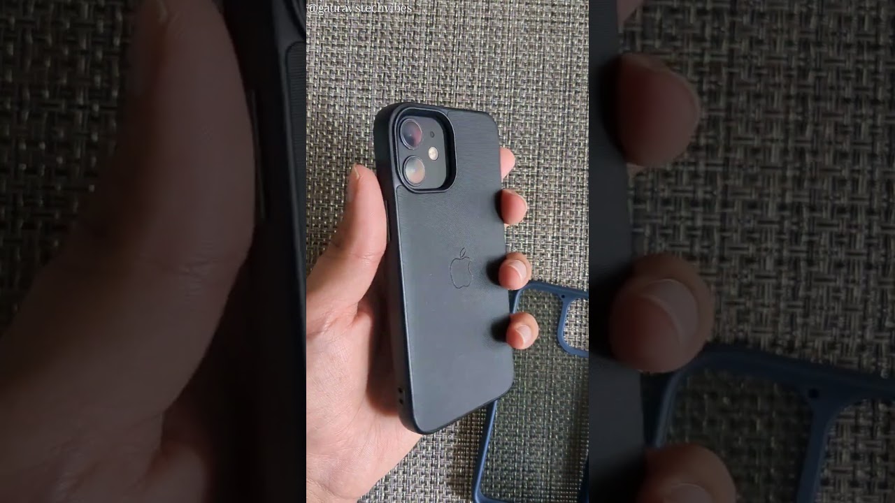 iPhone 12 Mini Leather Cover