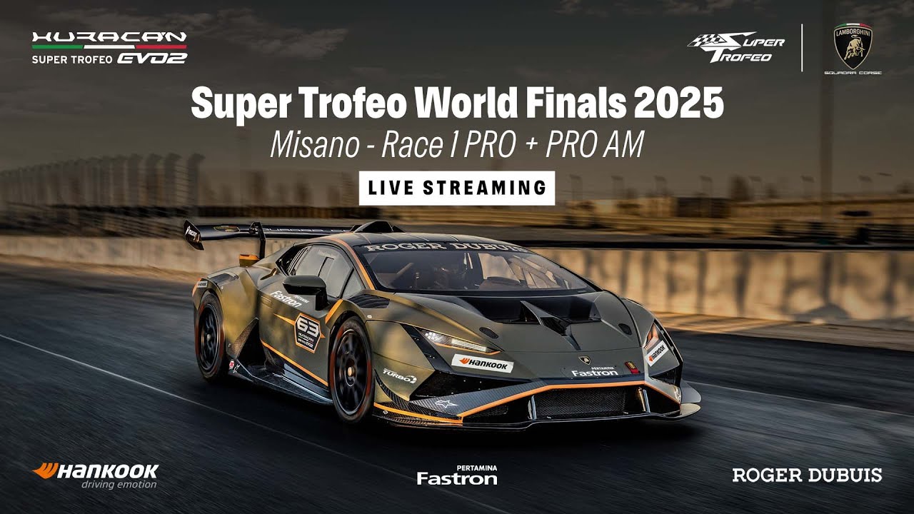 Lamborghini World Finals 2025 - Race 1 PRO PRO-AM