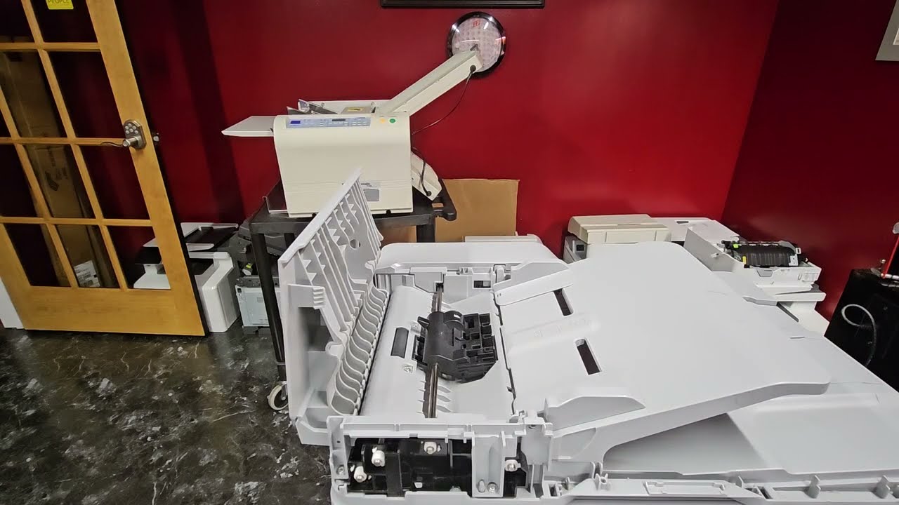 How to replace document feed tires in a Brother MFC printer