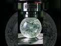 Glass Ball Press Hydraulic #crushing #viralvideo