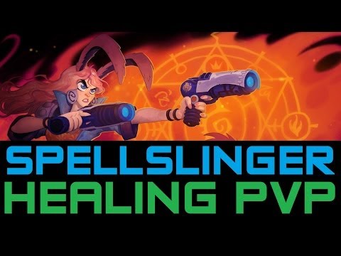 Wildstar BETA: Level 14 HEALING Spellslinger PvP First Impressions in Walatiki Temple (Wildstar PvP)