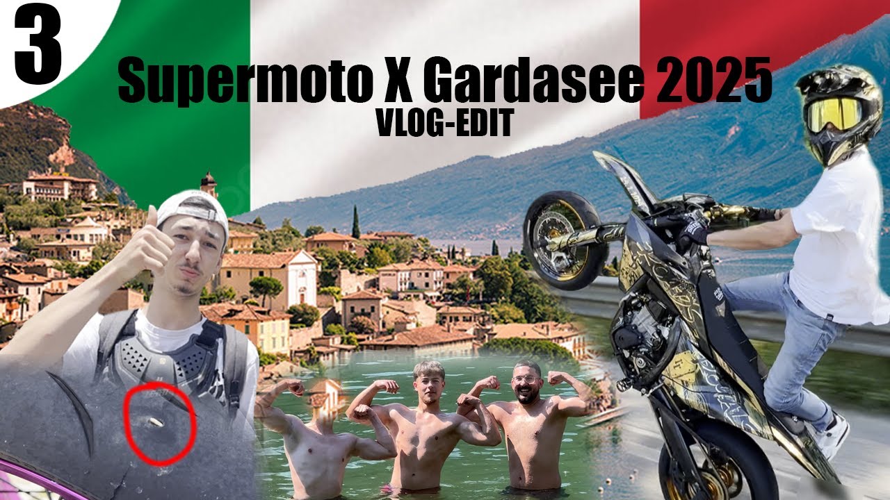 Italien Gardasee // Supermoto-Trip VLOG-EDIT // Tag 3