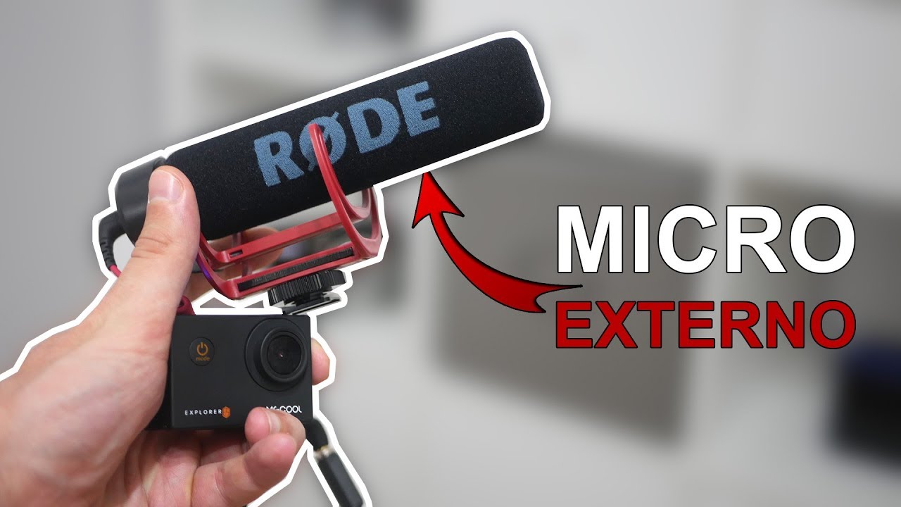 entrevista periscopio muy Cómo modificar casi cualquier cámara de acción barata para usar un micrófono  externo - YouTube