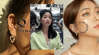 EAR PIERCING รีวิวเจาหูกระดูกอ่อน 9 ตำแหน่ง เจาะหูที่ไหน? เจ็บมั้ย? ดูแลยังไงบ้าง? | mildnitha