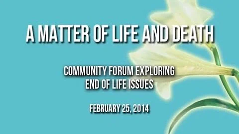 "A Matter of Life and Death" Forum