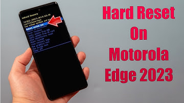 Hard Reset Motorola Edge 2023 | Factory Reset Remove Pattern/Lock/Password (How to Guide)