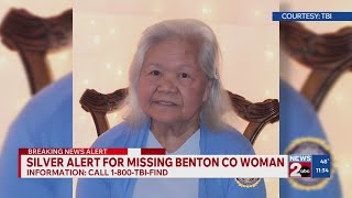 Silver Alert issued for Benton County woman
