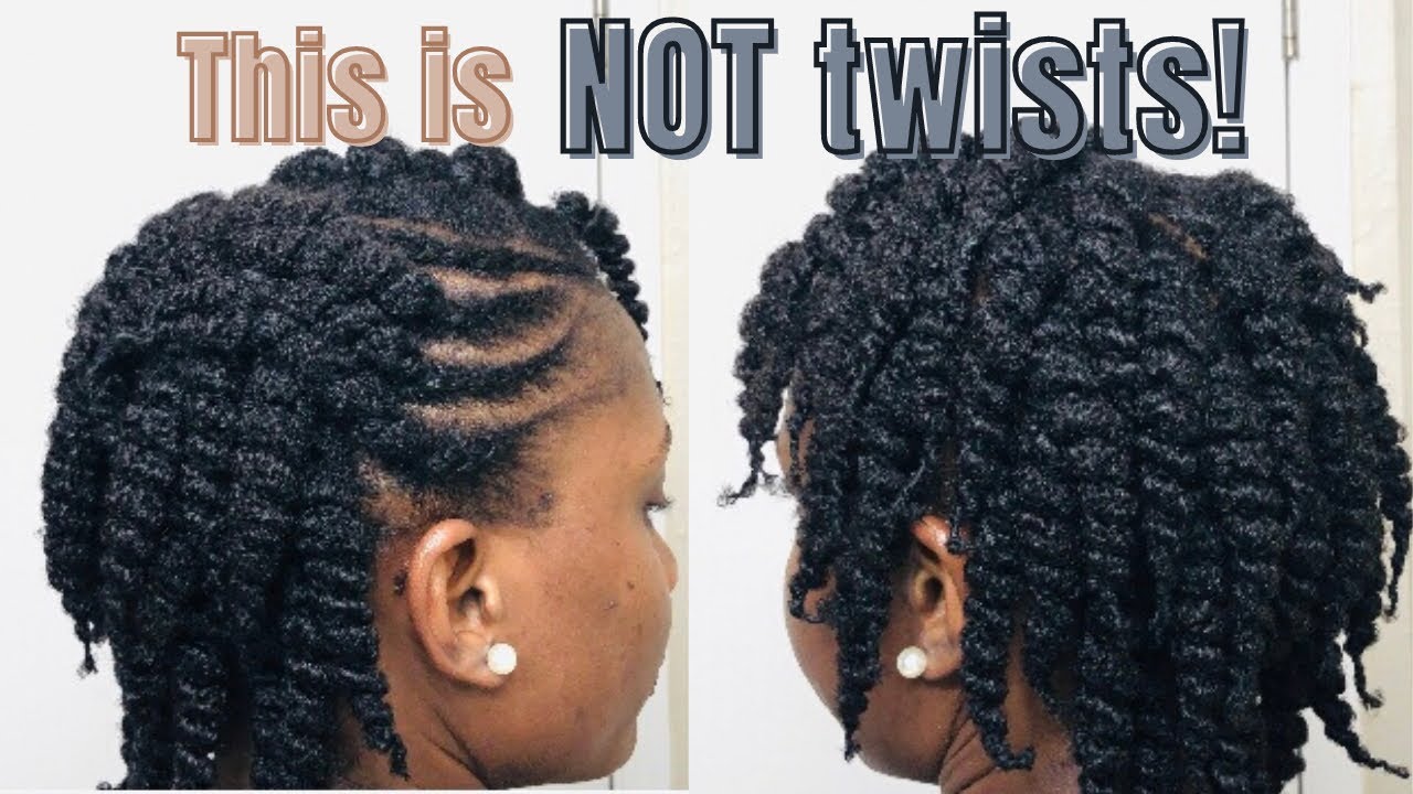 How to do African Threading on natural hair / Under Yarn Locs/Step