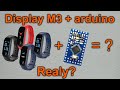 Дисплей ST7735 от браслета M3 Band подключение к ардуино. DIY display M3 Band connection to arduino.