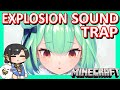 【Hololive】Rushia: First Victim Of TNT Explosion Sound Trap ft. Subaru【Minecraft】【Eng Sub】