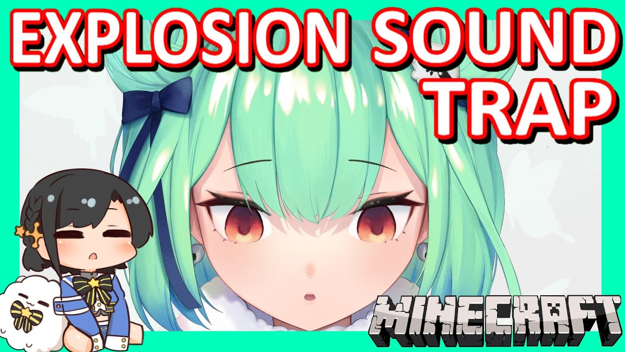 【Hololive】Rushia: First Victim Of TNT Explosion Sound Trap ft. Subaru【Minecraft】【Eng Sub】