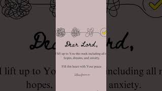 Lord clear my mind 🙏