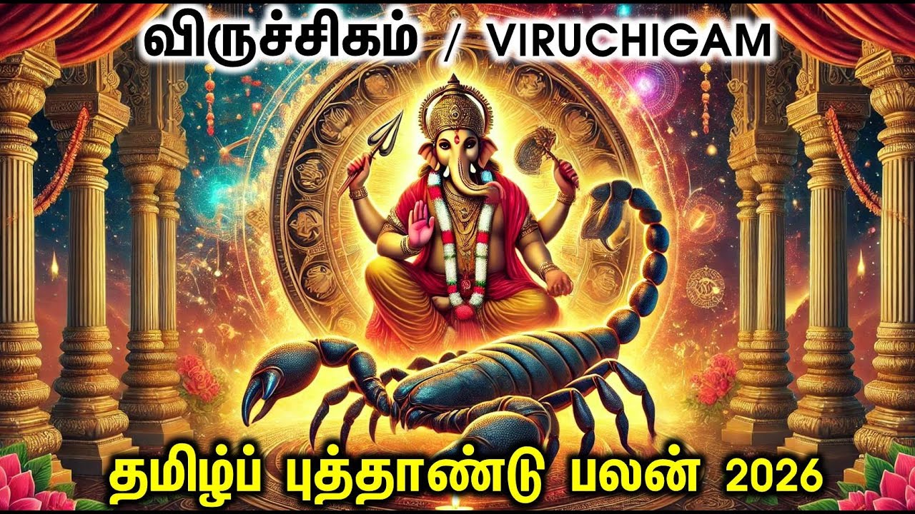 2026 விருச்சிக ராசி பலன் | Viruchigam Tamil New Year Horoscope 2026 | விருச்சிகம் ஆண்டு பலன்கள்