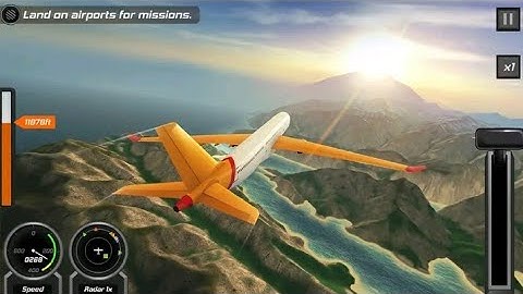 Flight pilot simulator 3D free 2020 new  Android game play