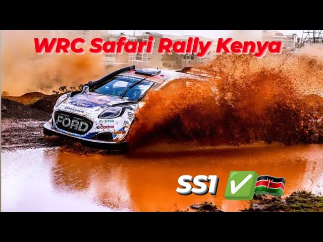 WRC Safari Rally Kenya 2024 | Action & Show  SS1 Day 1 class=