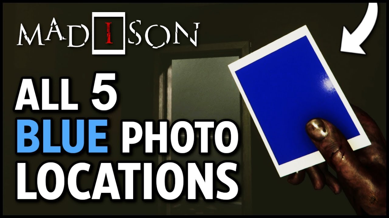 MADiSON - All 5 Blue Photo Collectibles (Blue Trophy / Achievement Guide)