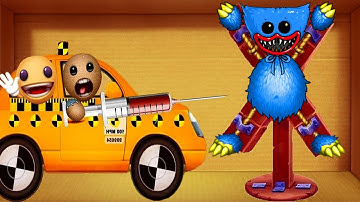 Huggy Wuggy Buddy vs Crash Test | Kick the Buddy Mod Poppy Playtime Android Gameplay