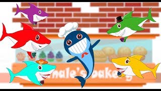 Baby Shark Goes To Bakery | Baby Shark And Muffin Man | Song For Kids