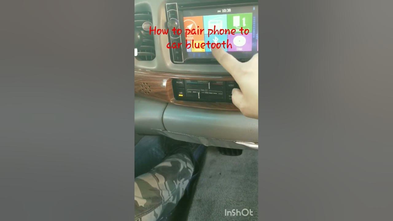 How to pair phone to car bluetooth youtube