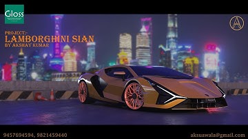 Lamborghini Sian 3D model