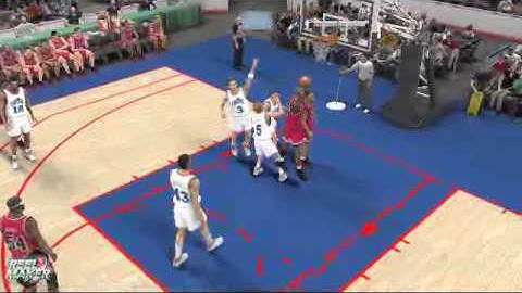 Michael Jordan Reverse Lay up! NBA 2k11